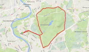 Richmond Park map