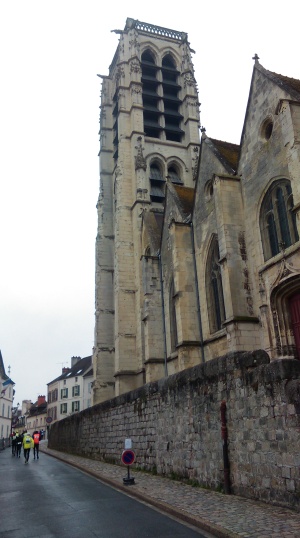 The church at the top of the steep hill - Chateau-Thierry