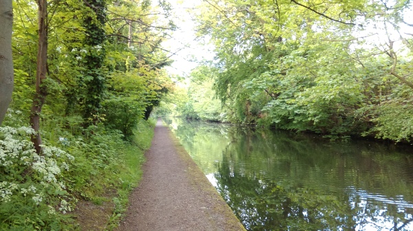 Grand Union Canal at about 7 miles
