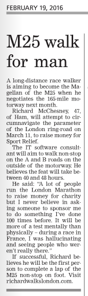 Surrey Comet article 19-2-16