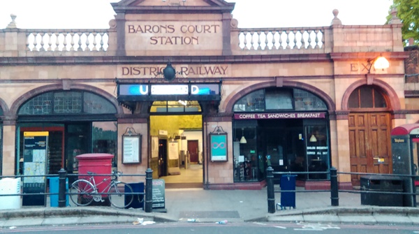 Barons Court Underground Station