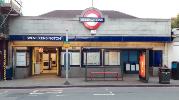 West Kensington Station Zone West Kensington Station • Richard Walks London