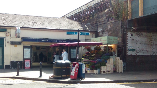 Turnham Green Station by day