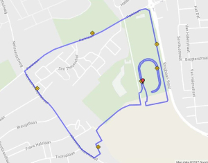 Continental Centurions Race route