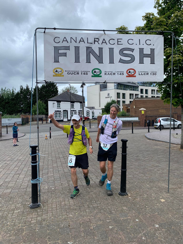 Warwickshire Ring Canal Race finish