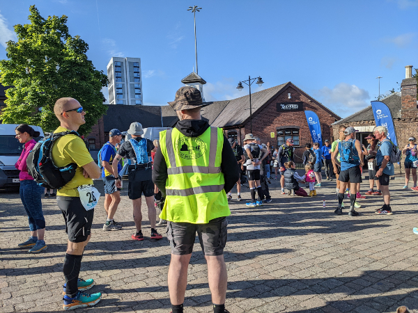 Warwickshire Ring Canal Race pre-start