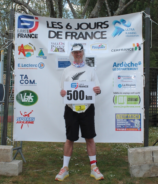 6 jours de France - 500km - NZ record