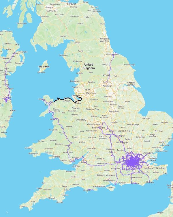 Richard Walks London map as at June 2023