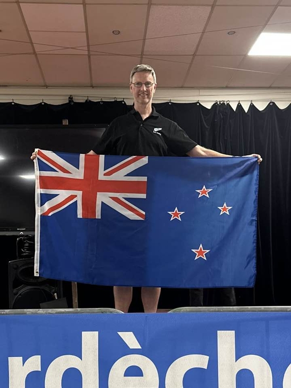 Team New Zealand at the race opening ceremony